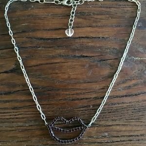 Sabika Drama Queen Lip Choker FallWinter 2010 NWOT